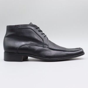 Rudy's Paris Mens Size 43 EU 10 US Black Leather Lace Up Ankle Dress Boots